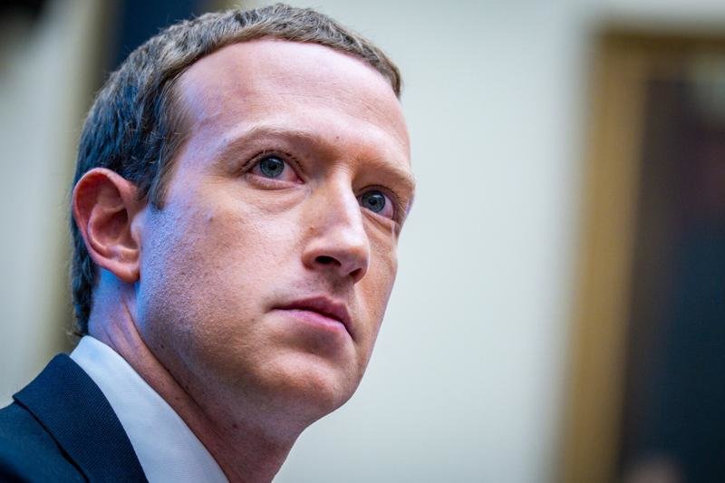 Facebook母公司首席执行官马克·扎克伯格